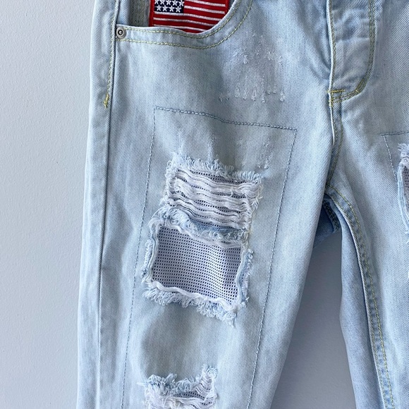 Lovesick Distressed Jeans, Size 1 - Picture 9 of 14